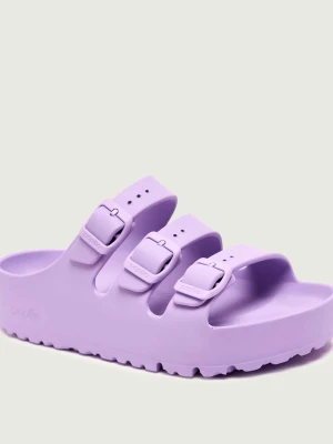 Birkenstock Klapki Florida III Flex Platform EVA| Birkenstock x Papillio | narrow fit lawendowy