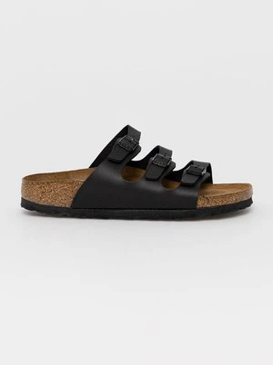 Birkenstock klapki Florida SFB damskie kolor czarny 53013