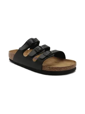 Birkenstock Klapki Florida | z dodatkiem skóry