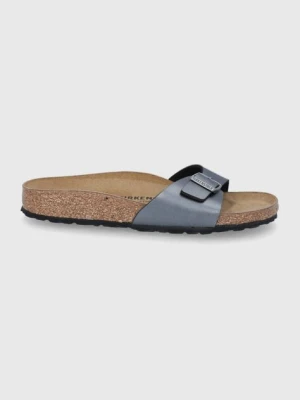 Birkenstock Klapki Madrid 1021532 damskie kolor szary 1021532-black