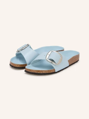 Birkenstock Klapki Madrid Big Buckle blau