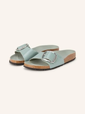 Birkenstock Klapki Madrid Big Buckle blau