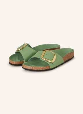 Birkenstock Klapki Madrid Big Buckle gruen