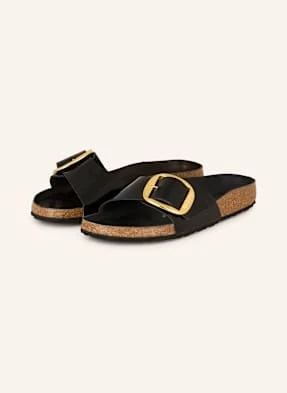 Birkenstock Klapki Madrid Big Buckle schwarz