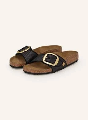 Birkenstock Klapki Madrid Big Buckle schwarz
