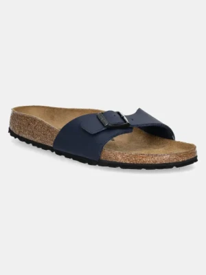 Zdjęcie produktu Birkenstock klapki Madrid Birko-Flor damskie kolor granatowy 1029797