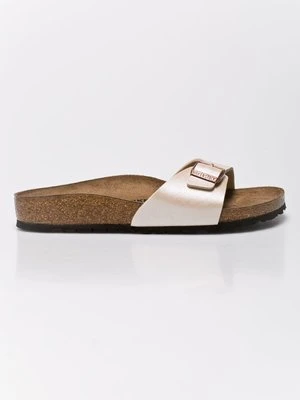 Birkenstock klapki Madrid damskie kolor beżowy 940153