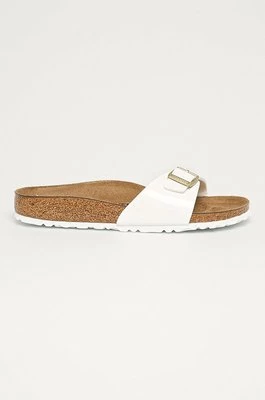 Birkenstock klapki Madrid damskie kolor biały 1005310