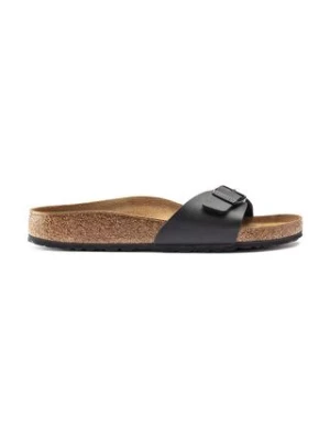 Birkenstock klapki Madrid damskie kolor czarny 40793