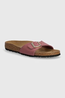 Birkenstock klapki Madrid damskie kolor różowy 1027984