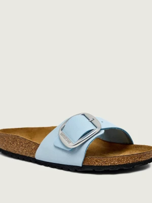Birkenstock Klapki Madrid | narrow fit | zamsz błękitny