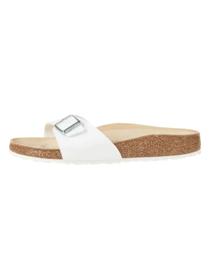 Birkenstock Klapki "Madrid" w kolorze białym rozmiar: 40