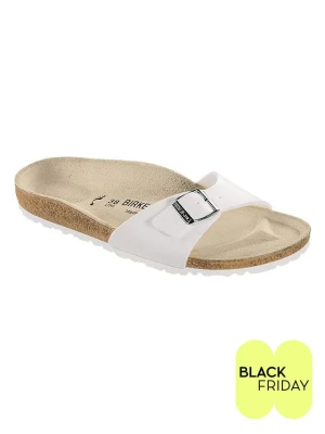Birkenstock Klapki "Madrid" w kolorze białym rozmiar: 43