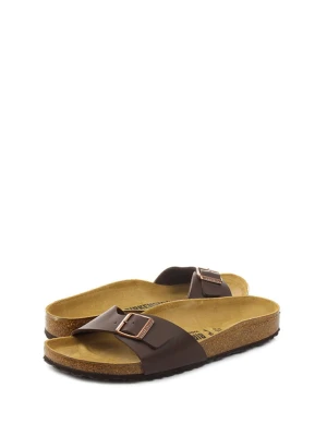 Birkenstock Klapki "Madrid" w kolorze brązowym rozmiar: 38