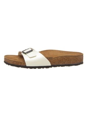 Birkenstock Klapki "Madrid" w kolorze kremowym rozmiar: 37
