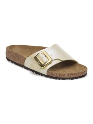 Birkenstock Klapki "Madrid" w kolorze złotym rozmiar: 40