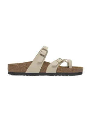 Birkenstock klapki Mayari Birko-Flor damskie kolor beżowy 1029726
