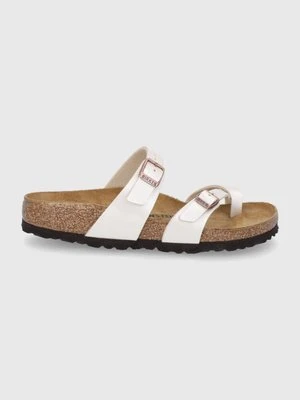 Birkenstock klapki Mayari damskie kolor beżowy 1020664