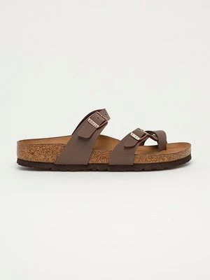 Birkenstock klapki Mayari damskie kolor brązowy 71063