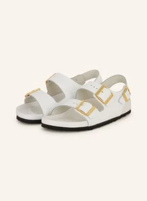 Birkenstock Klapki Milano Rivet weiss