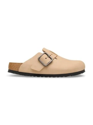 Birkenstock Boston klapki mules nubukowe