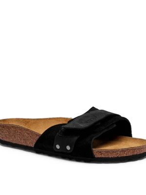 Birkenstock Klapki Oita | narrow fit | zamsz czarny