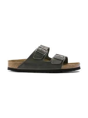Birkenstock - Klapki skórzane Arizona FL SFB