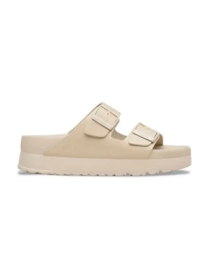 Birkenstock Arizona Flex Platform EXQ LENA klapki na platformie damskie skórzane