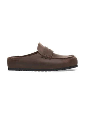 Zdjęcie produktu Birkenstock klapki skórzane Naples Wrapped LEOI