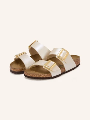 Birkenstock Klapki Sydney Cushion Buckle weiss
