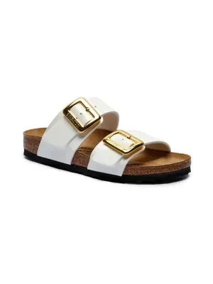 Birkenstock Klapki Sydney | z dodatkiem skóry