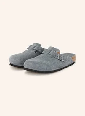 Birkenstock Klapki Typu Mules Boston grau