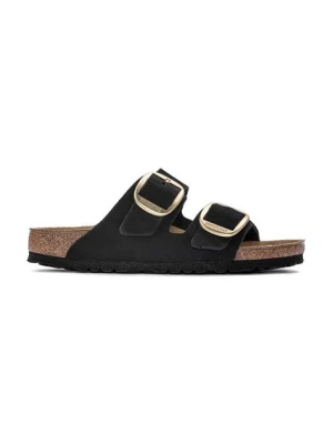 Zdjęcie produktu Birkenstock klapki zamszowe ARIZONA BIG BUCKLE damskie kolor czarny 1023239