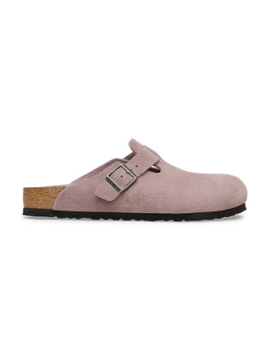 Birkenstock klapki zamszowe Boston