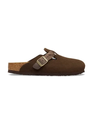 Birkenstock klapki zamszowe Boston