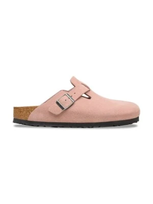 Zdjęcie produktu Birkenstock Boston klapki mules damskie zamszowe
