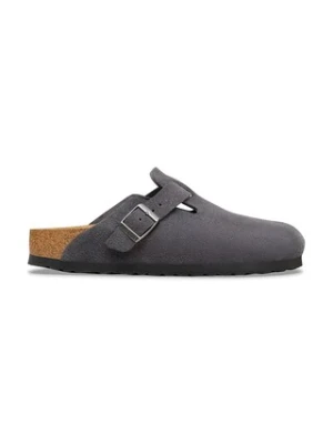 Zdjęcie produktu Birkenstock Boston klapki mules damskie zamszowe