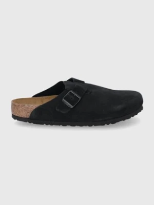 Birkenstock klapki zamszowe Boston