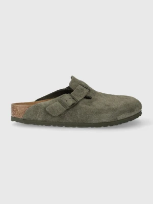 Birkenstock klapki zamszowe Boston