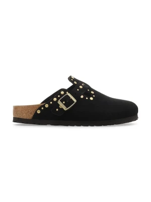 Birkenstock klapki zamszowe Boston Rivet