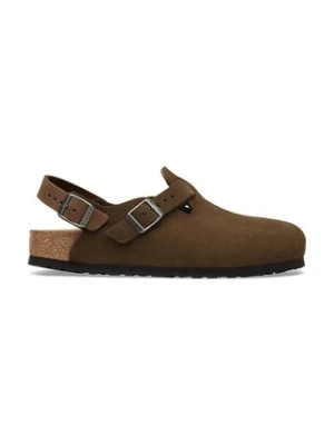 Birkenstock Tokio klapki mules męskie zamszowe