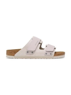 Birkenstock klapki zamszowe Uji kolor biały 1024800