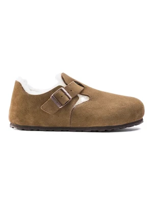 Birkenstock London Shearling LEVE półbuty damskie zamszowe