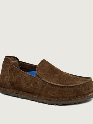 Birkenstock Mokasyny Utti | zamsz brązowy
