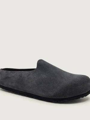 Birkenstock Mule Amsterdam | zamsz | regular fit grafitowy