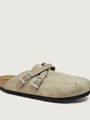 Birkenstock Mule Blair | zamsz | narrow fit beżowy