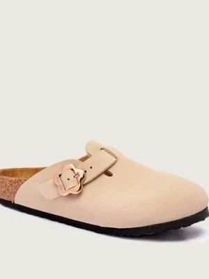 Birkenstock Mule Boston | narrow fit | z dodatkiem skóry