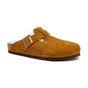 Birkenstock Mule Boston VL | shearling | zamsz | z dodatkiem wełny