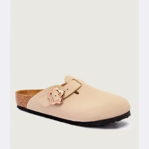 Birkenstock Mule Boston | z dodatkiem skóry