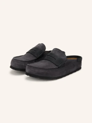 Birkenstock Mule Naples Wrapped grau